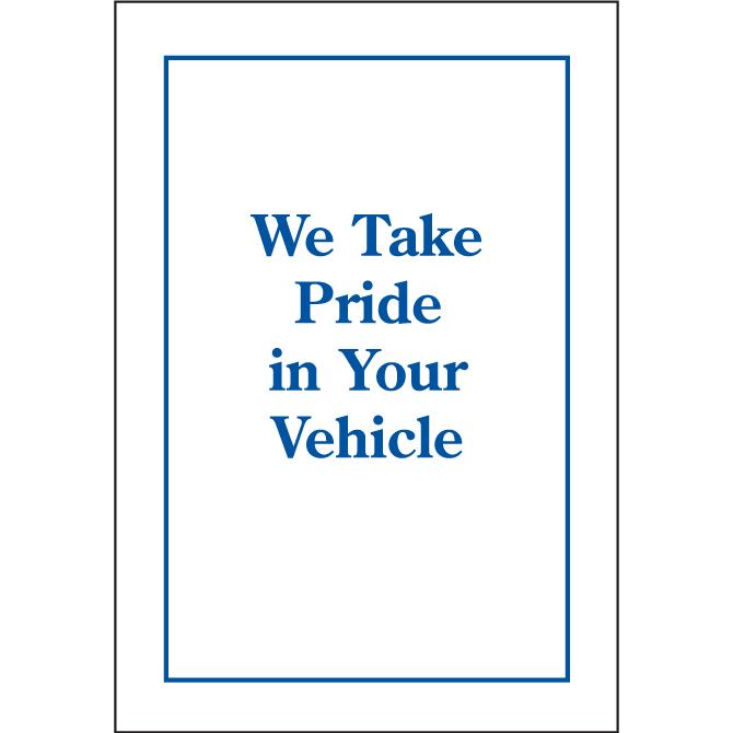 Plastic Floor Mats Service Department Independent Automobile Dealers Association of California Standard