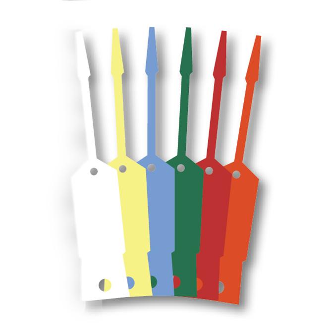 Self-Lock Key Tags Service Department Independent Automobile Dealers Association of California White