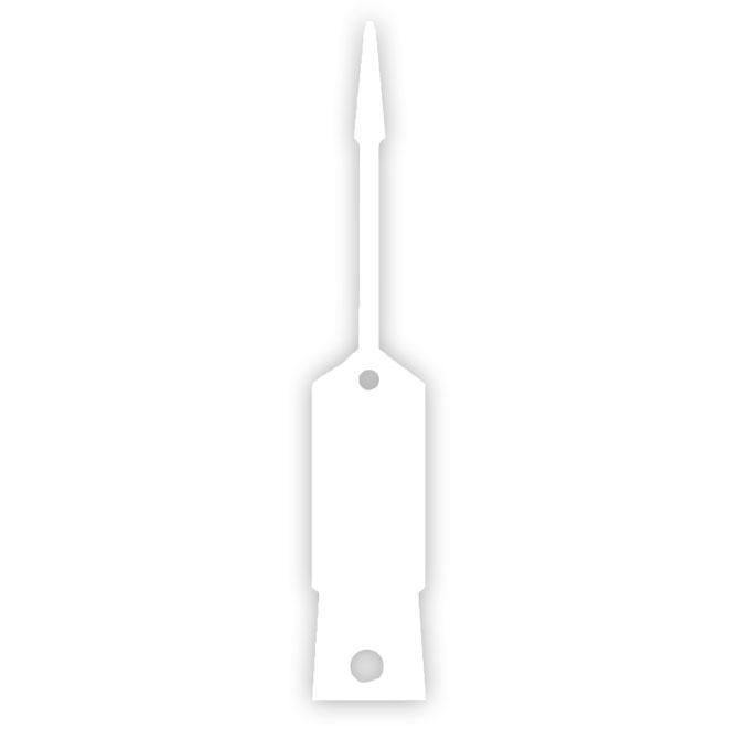 Self-Lock Key Tags (Large) Service Department Independent Automobile Dealers Association of California White