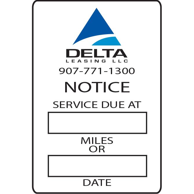 Custom Write-In Roll Reminder Stickers Service Department Independent Automobile Dealers Association of California Light Adhesive 2 1/4" x 1 1/2"