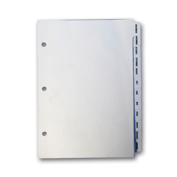 File Right™ Filing Supplies Service Department Independent Automobile Dealers Association of California Month Divider