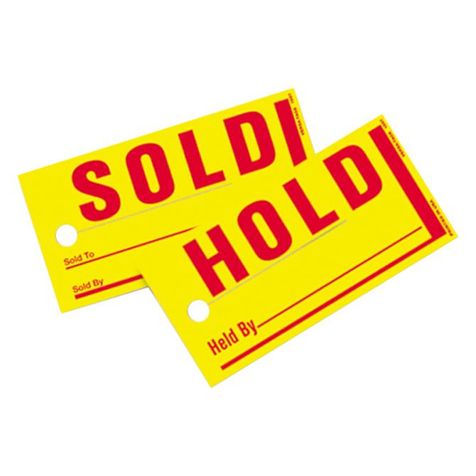 Sold/Hold Tags Sales Department Independent Automobile Dealers Association of California Mini