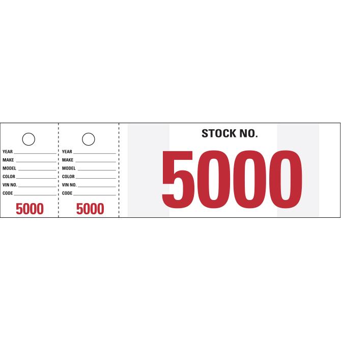 Vehicle Stock Numbers Sales Department Independent Automobile Dealers Association of California Stock Numbers (5000-5999)