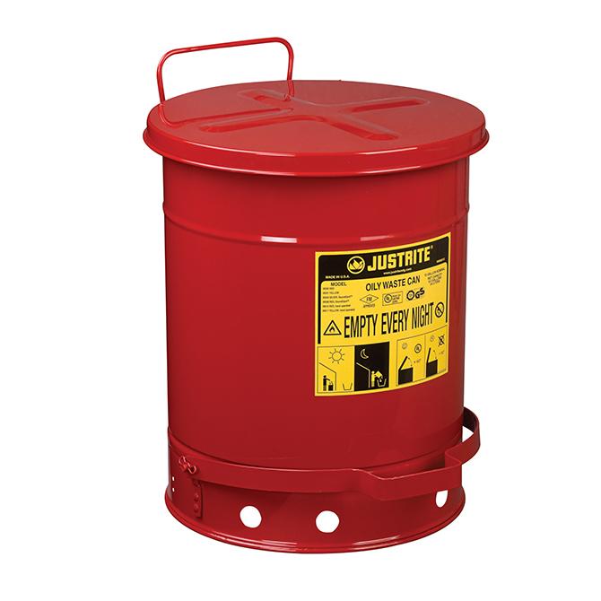 Oily Waste Cans Service Department Independent Automobile Dealers Association of California 10 gallon