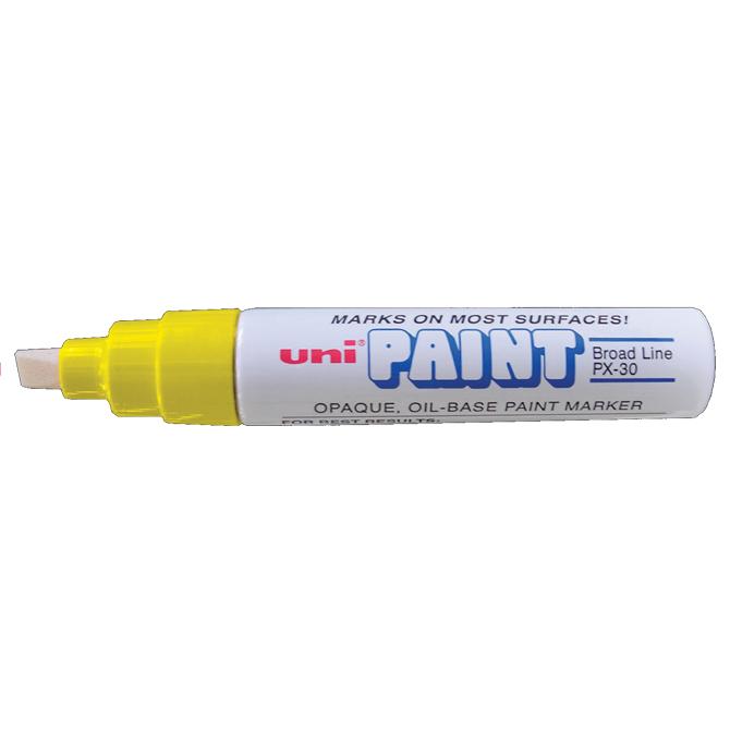 Windshield Markers - Uni Paint Markers (Oil-Based) Sales Department Independent Automobile Dealers Association of California Yellow