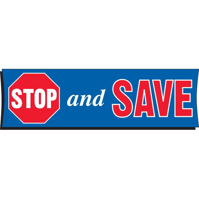 Banners Sales Department Independent Automobile Dealers Association of California Stop and Save