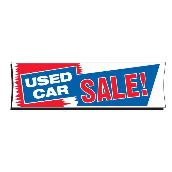Banners Sales Department Independent Automobile Dealers Association of California Used Car Sale