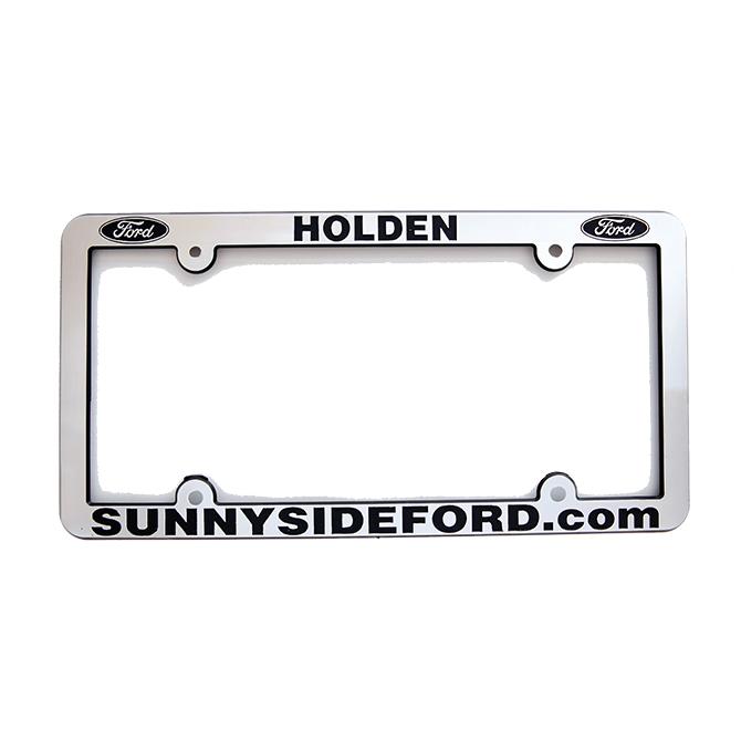 Polish Mirror License Plate Frame 3 SPORT Laser Etched Metal Screw Cap Polish Mirror License Plate Frame 3 SPORT Laser Etched Metal Screw Cap