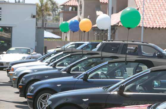 Reusable Balloon Display Kit Accessories - Window Clip Only Sales Department Independent Automobile Dealers Association of California