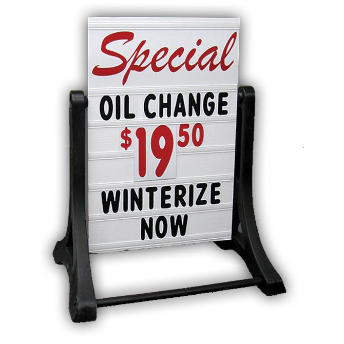 Deluxe Swinger Sidewalk Sign Sales Department Independent Automobile Dealers Association of California
