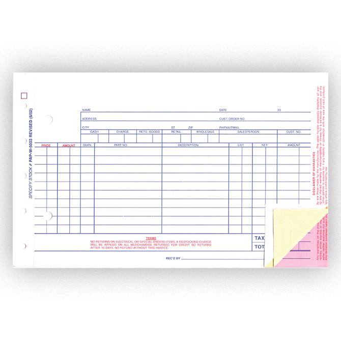 Parts Invoice Parts Department Independent Automobile Dealers Association of California