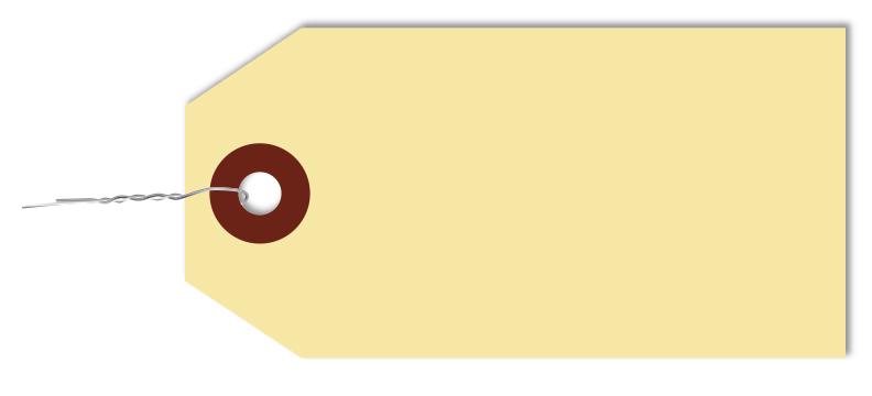 Manila Tags with Wire Inserted (Form TWW-8) Parts Department Independent Automobile Dealers Association of California