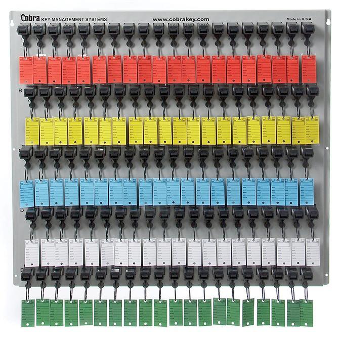 Wall Board Key Management System - 100 Key System Sales Department Independent Automobile Dealers Association of California