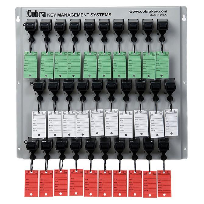 Wall Board Key Management System - 30 Key System Sales Department Independent Automobile Dealers Association of California