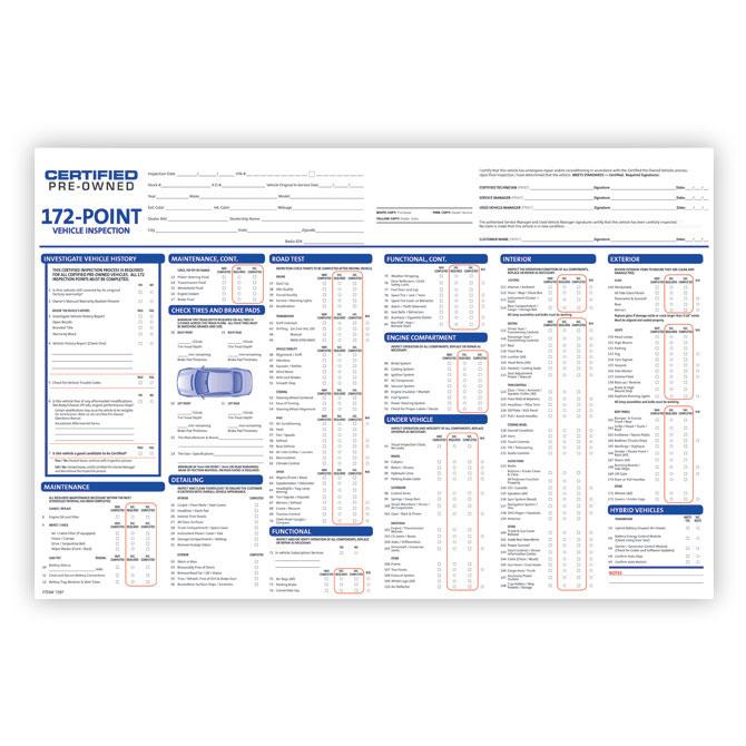 Certified Pre-Owned Multi-Point Inspections Service Department Independent Automobile Dealers Association of California