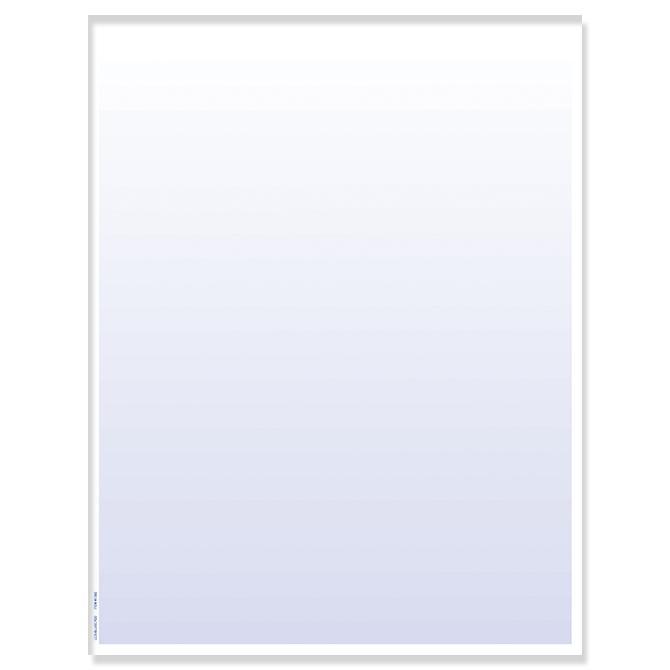 Laser Cut Sheets - 1 Color Office Forms Independent Automobile Dealers Association of California Blue