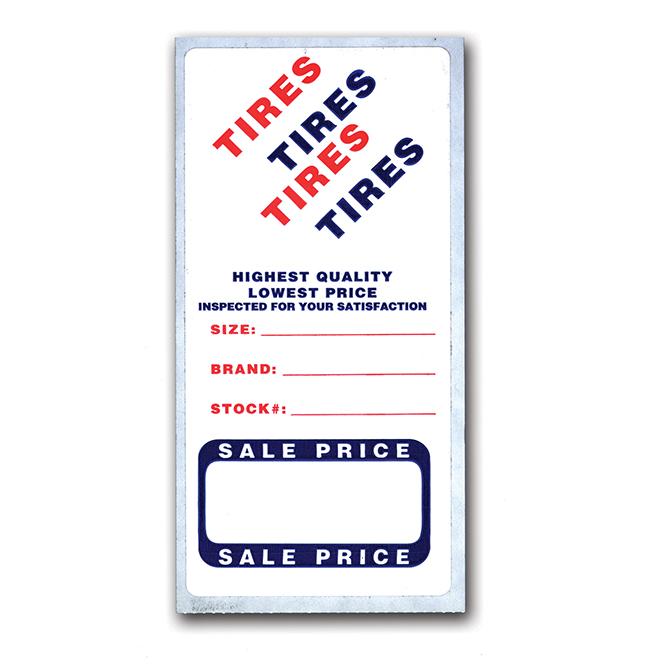 Tire Supplies Service Department Independent Automobile Dealers Association of California Tire Advertising Labels