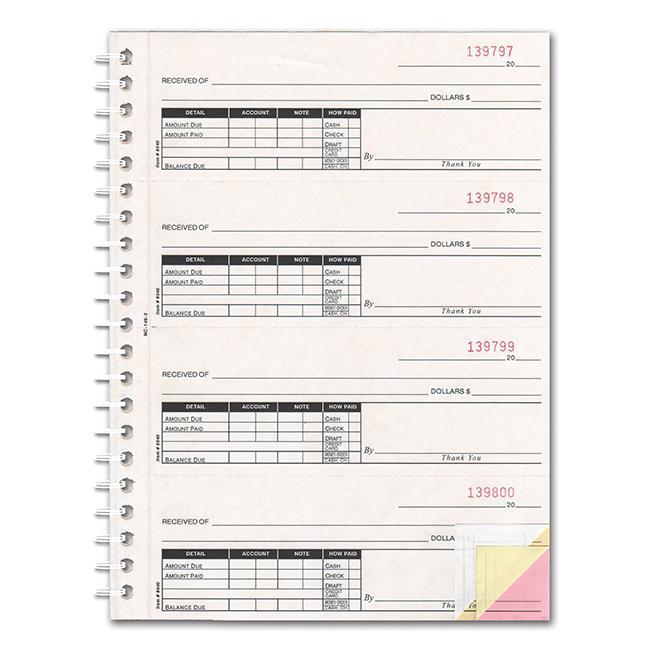 Cash Receipt Books (Form NC-146-2) Office Forms Independent Automobile Dealers Association of California
