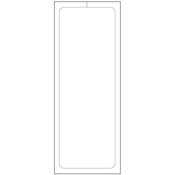 Addendum Stickers (Self-Adhesive) - Plain Stock 4 1/4" x 11" Sales Department Independent Automobile Dealers Association of California