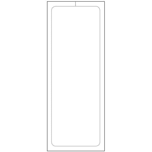 Addendum Stickers (Self-Adhesive) - Plain Stock 4 1/4" x 11" Sales Department Independent Automobile Dealers Association of California