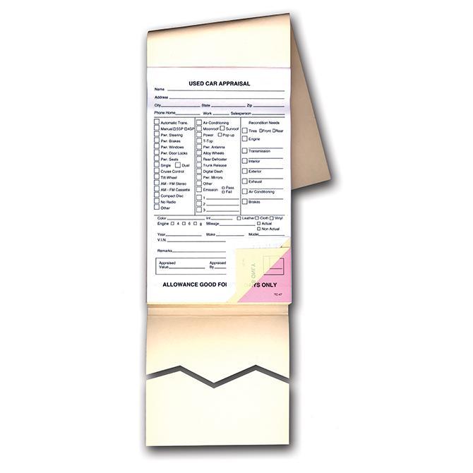 Used Vehicle Appraisal Books (Form TC-47) Sales Department Independent Automobile Dealers Association of California