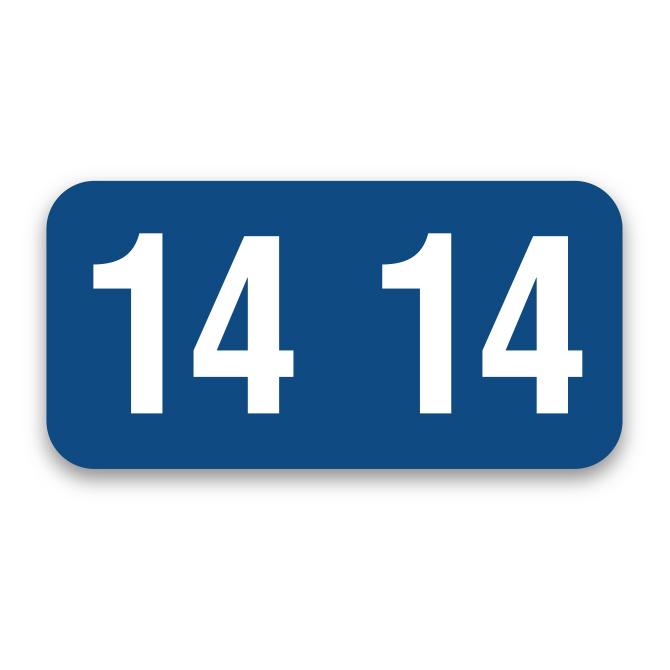 File Right™ Year Labels (Rolls) Service Department Independent Automobile Dealers Association of California 2014