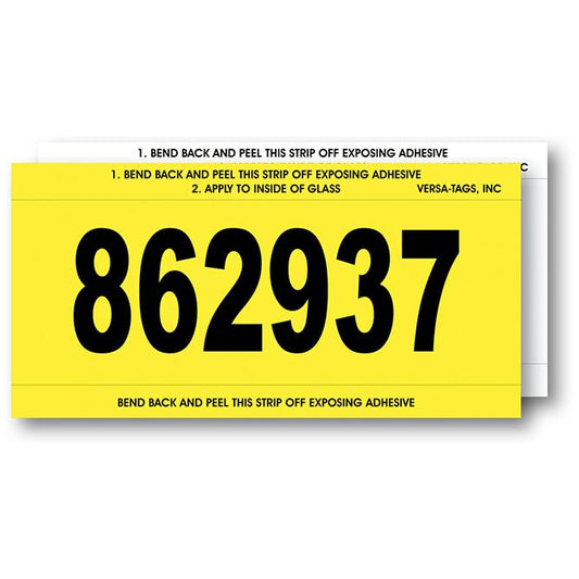 Imprinted Stock Number Mini Signs Sales Department Independent Automobile Dealers Association of California