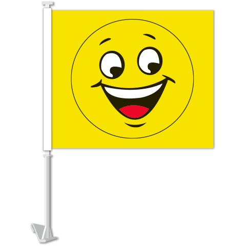 Clip-On Window Flags (Standard Flags) Sales Department Independent Automobile Dealers Association of California Happy Face