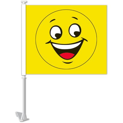 Clip-On Window Flags (Standard Flags) Sales Department Independent Automobile Dealers Association of California Happy Face