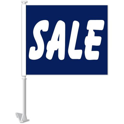 Clip-On Window Flags (Standard Flags) Sales Department Independent Automobile Dealers Association of California Sale - Blue