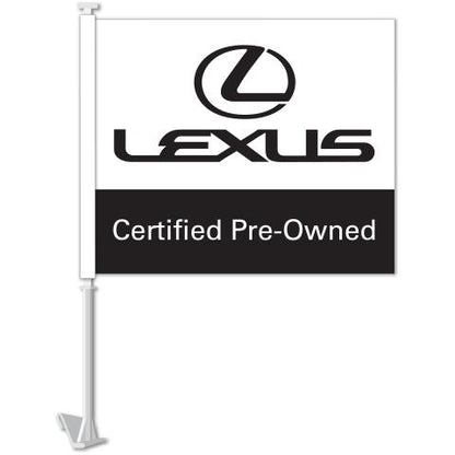 Clip-On Window Flags (Manufacturer Flags) Sales Department Independent Automobile Dealers Association of California Lexus Certified Pre-Owned