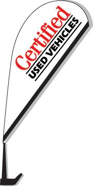 Clip-On Paddle Flags Sales Department Independent Automobile Dealers Association of California Certified Used Vehicle