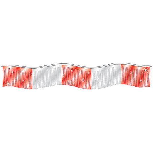 Streamers and Pennants Sales Department Independent Automobile Dealers Association of California Metallic Streamers - Red/Silver