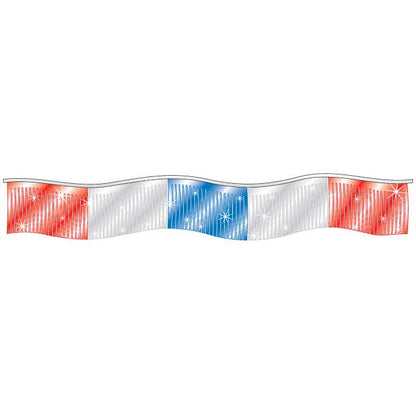 Streamers and Pennants Sales Department Independent Automobile Dealers Association of California Metallic Streamers - Red/Silver/Blue