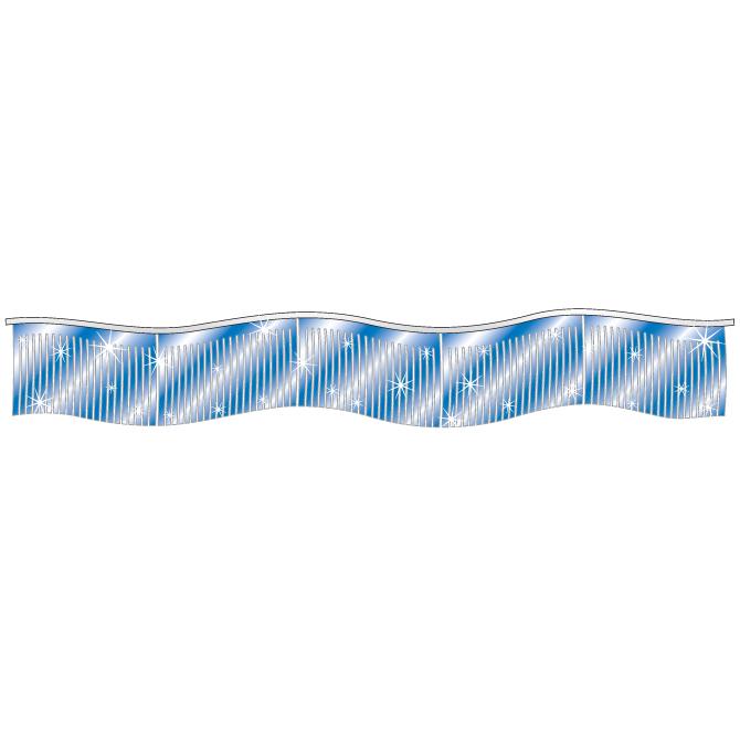 Streamers and Pennants Sales Department Independent Automobile Dealers Association of California Metallic Streamers - Blue