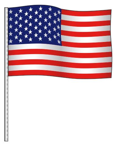 Antenna Flags - Supreme Cloth Sales Department Independent Automobile Dealers Association of California Supreme Cloth - American Flag