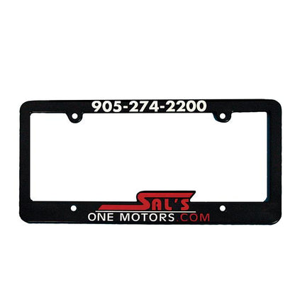 Custom Raised Letter License Plate Frames Sales Department Independent Automobile Dealers Association of California