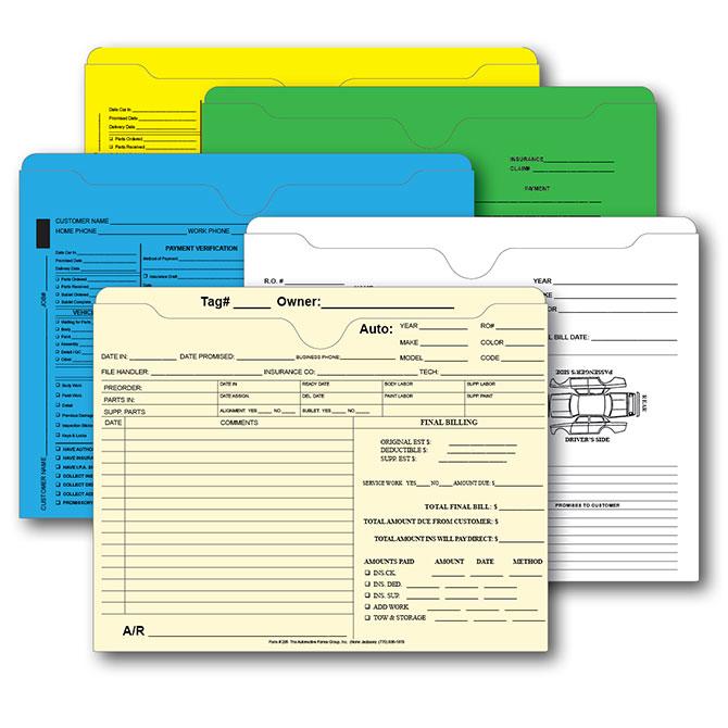 Custom Ultra Heavy Duty Deal Envelopes (Deal Jackets) Sales Department Independent Automobile Dealers Association of California