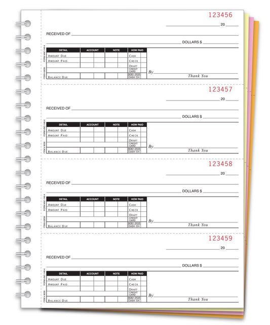 Cash Receipt Books (Form NC-146-4) Office Forms Independent Automobile Dealers Association of California