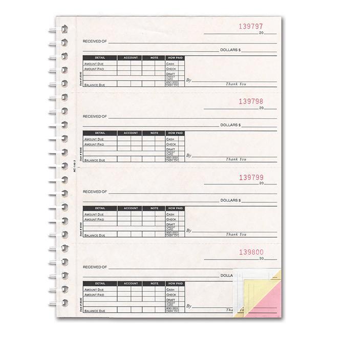 Cash Receipt Books (Form NC-146-3) Office Forms Independent Automobile Dealers Association of California