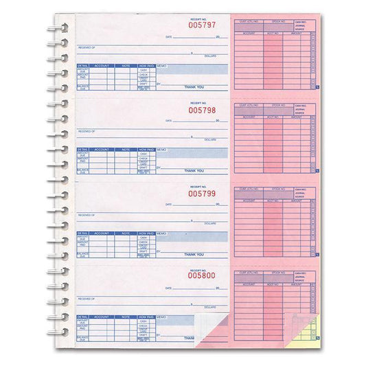 Cash Receipt Books (Form AA-138NC-1S2L) Office Forms Independent Automobile Dealers Association of California