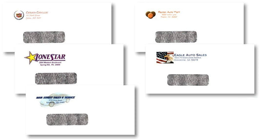 Imprinted Envelopes Office Forms Independent Automobile Dealers Association of California